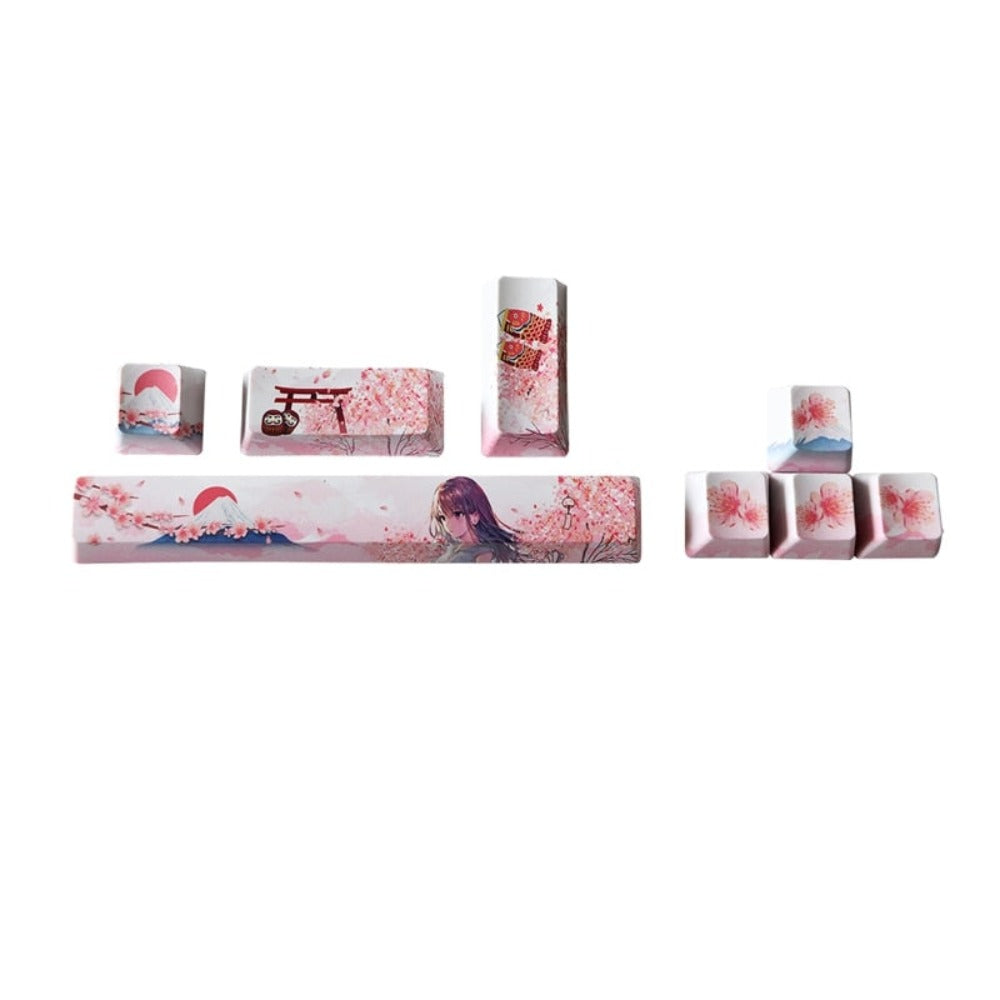 Cartoon Theme Keycap Set