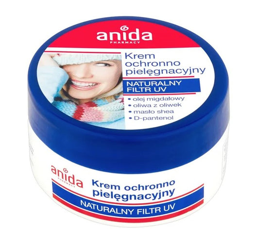 ANIDA protective and caring cream 100 ml contains a natural UV filter