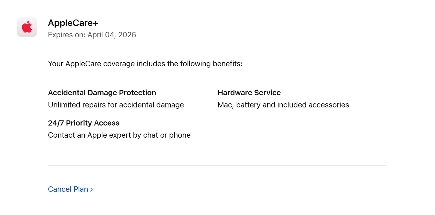 Mac Studio (2022) – Apple M1 Ultra 64-Core GPU – 128GB RAM 4TB SSD – AppleCare+ 4/26