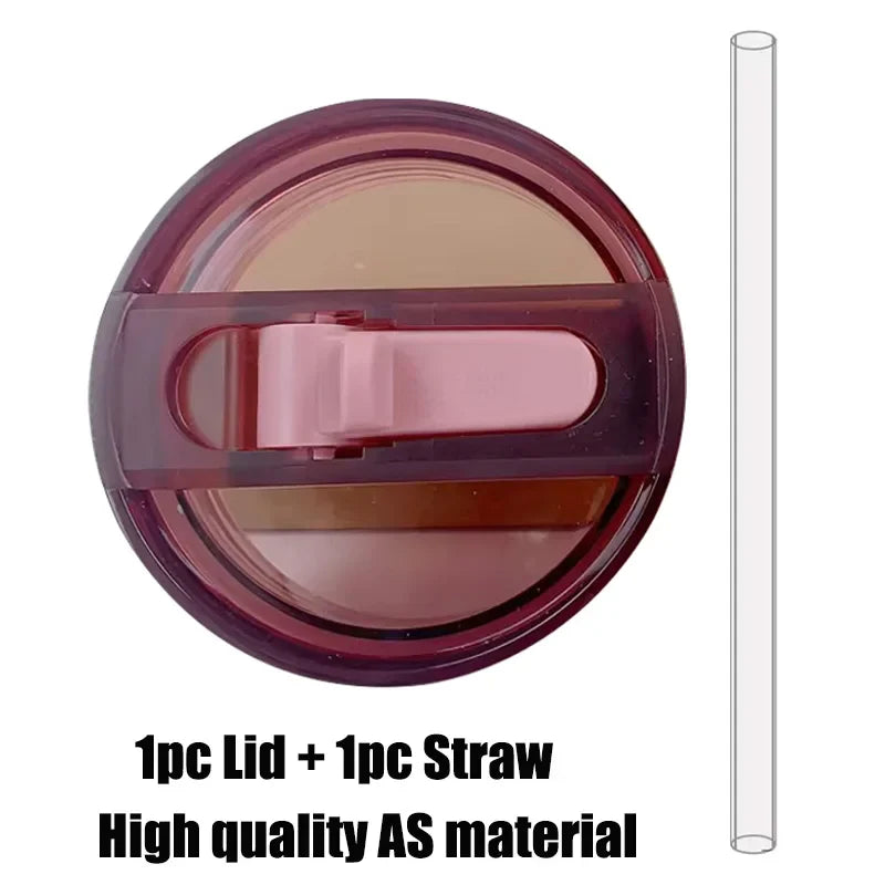 For Stanley 40oz Leak-proof Flip Lid With Straw Reusable Replaceable And Detachable New Travel Cover Accessories Easy Cleaning
