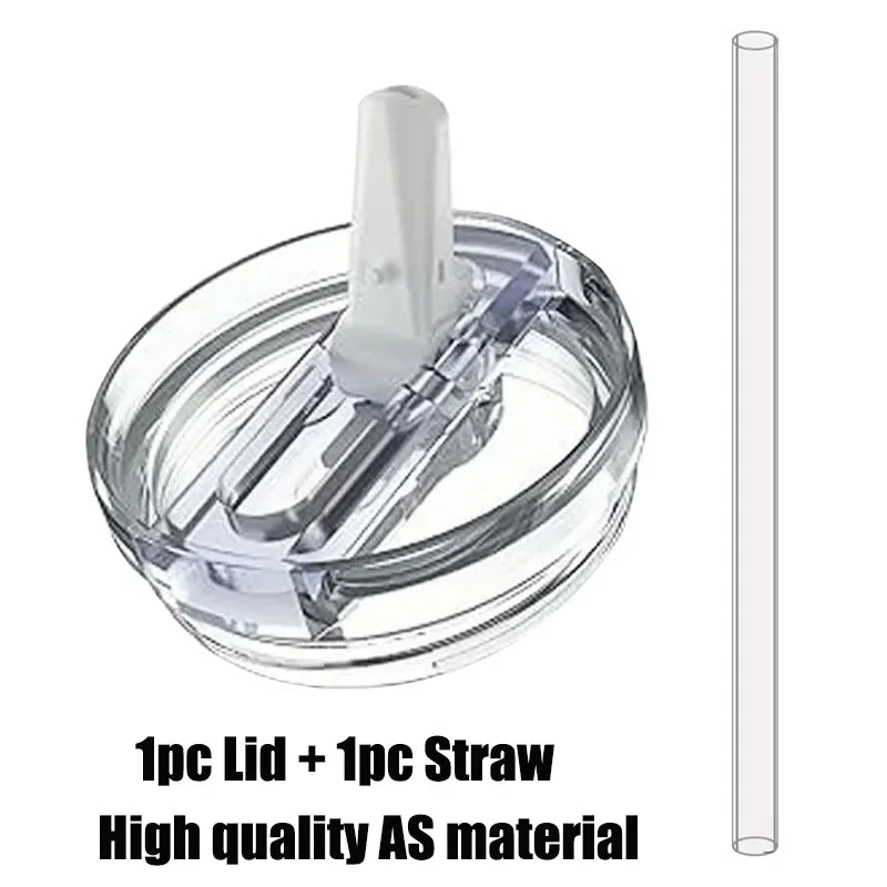 For Stanley 40oz Leak-proof Flip Lid With Straw Reusable Replaceable And Detachable New Travel Cover Accessories Easy Cleaning