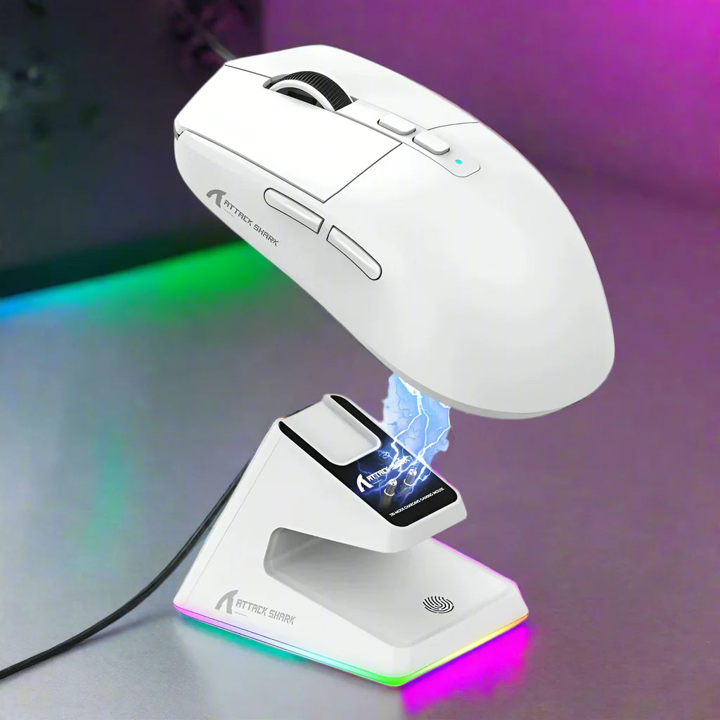 X6 Powerful Tri Mode Bluetooth RGB Wireless Mouse