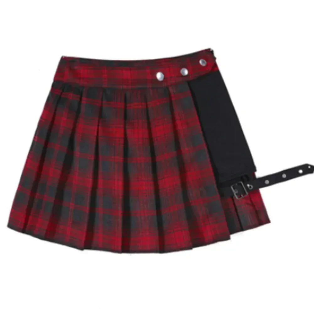 Anime Theme High Waist Gothic Skirt