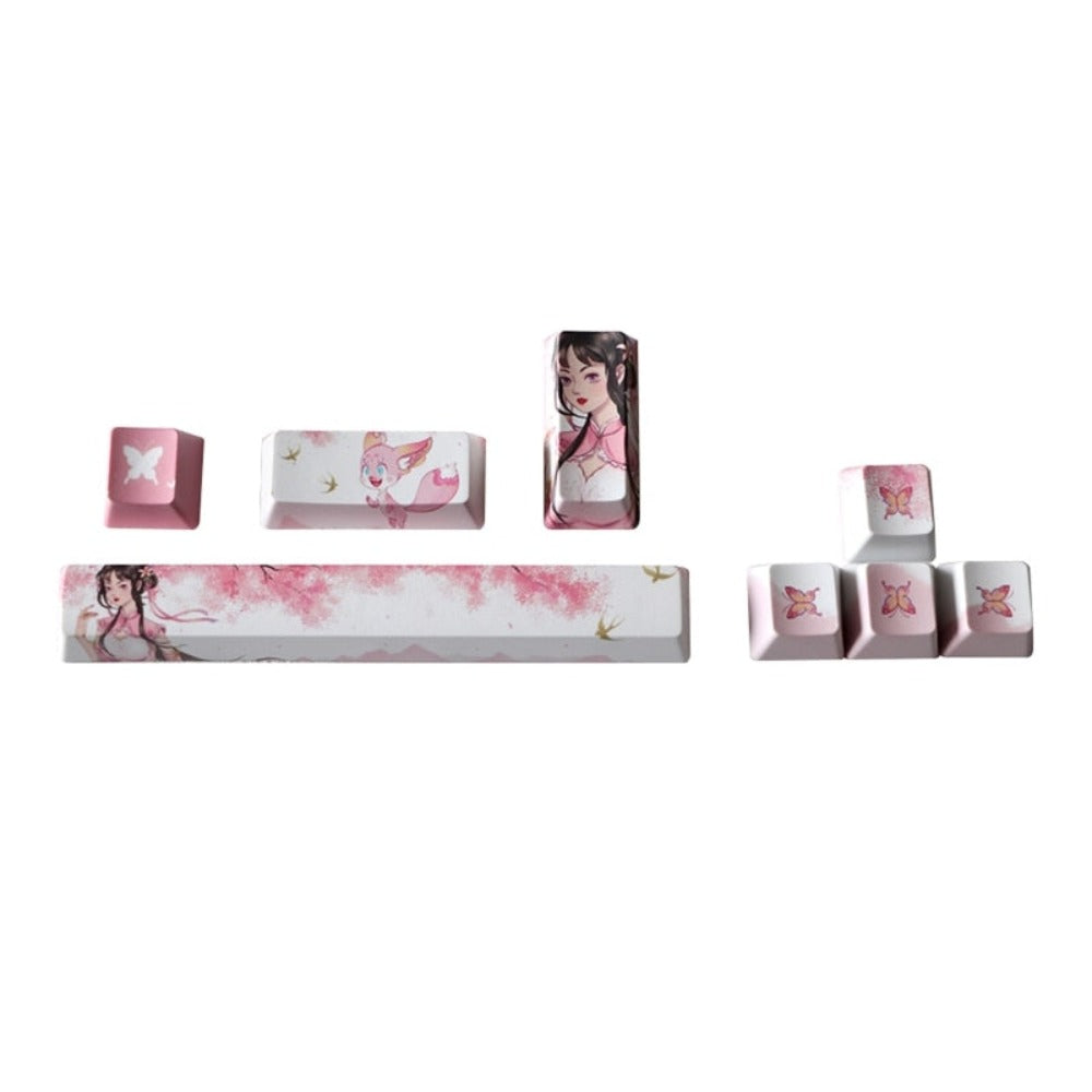 Cartoon Theme Keycap Set