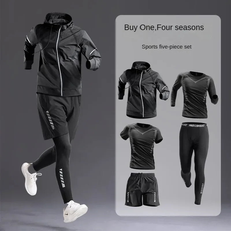 All-Season Men's Sportswear Set/Suit - Tracksuit | Ships from US