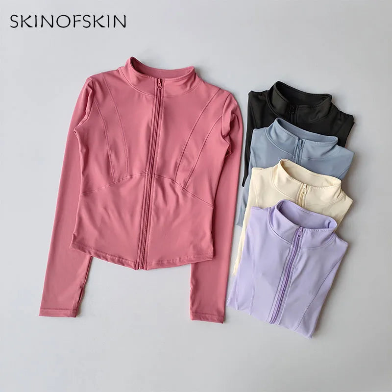 New Yoga Coat Women's Professional Speed Drying Sports