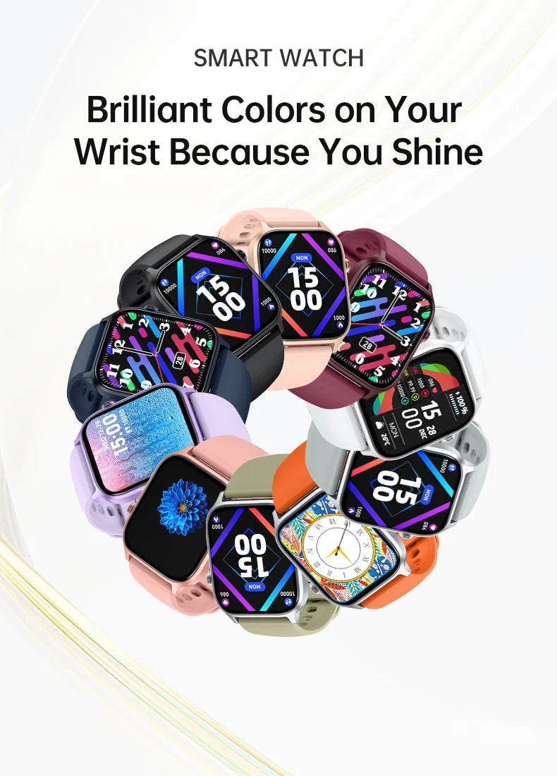 IUTECH Y7 Smart Watch For Men Women 2024 Bluetooth