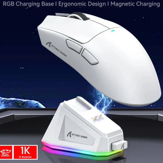 Bluetooth 2.4Ghz 22000 DPI ESport Mouse with RGB Dock