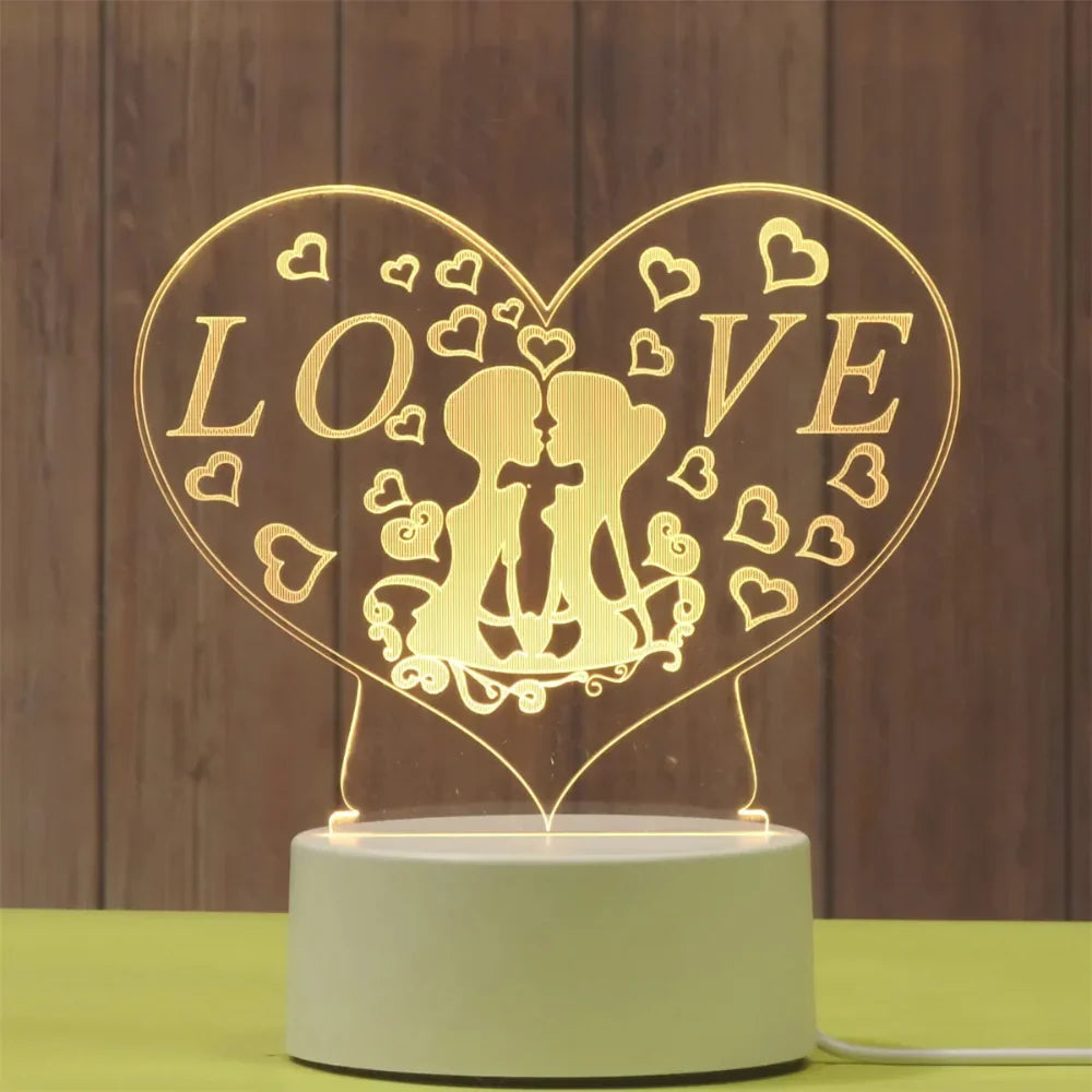 3D Artisitc Light with Stand