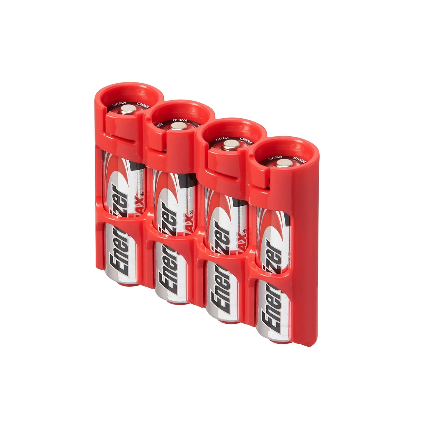 Slim Line AA 4 Pack (Red)