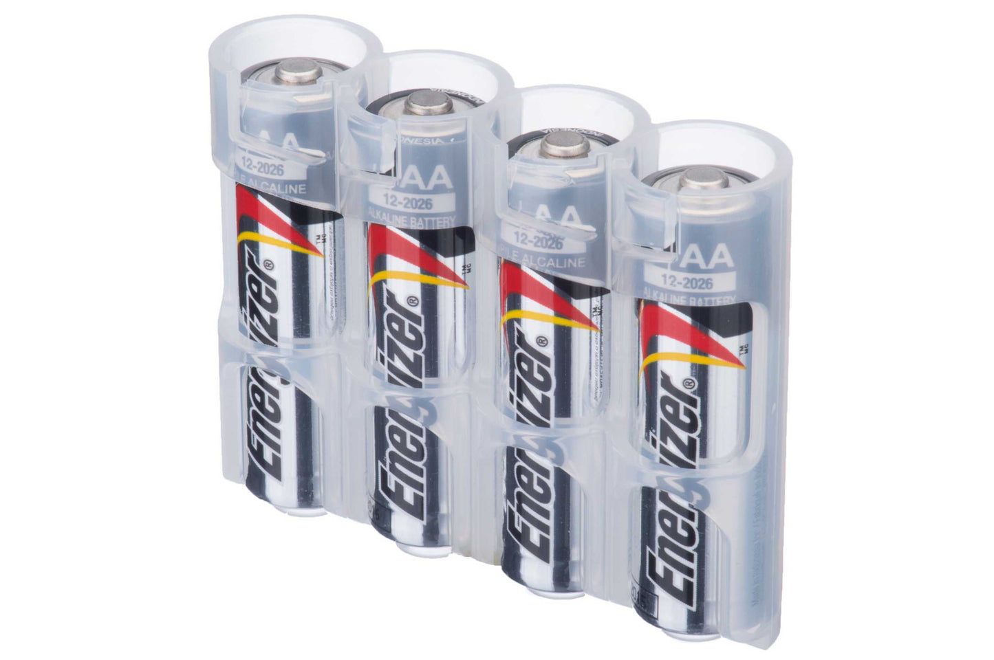 Slim Line AA 4 Pack (Clear)