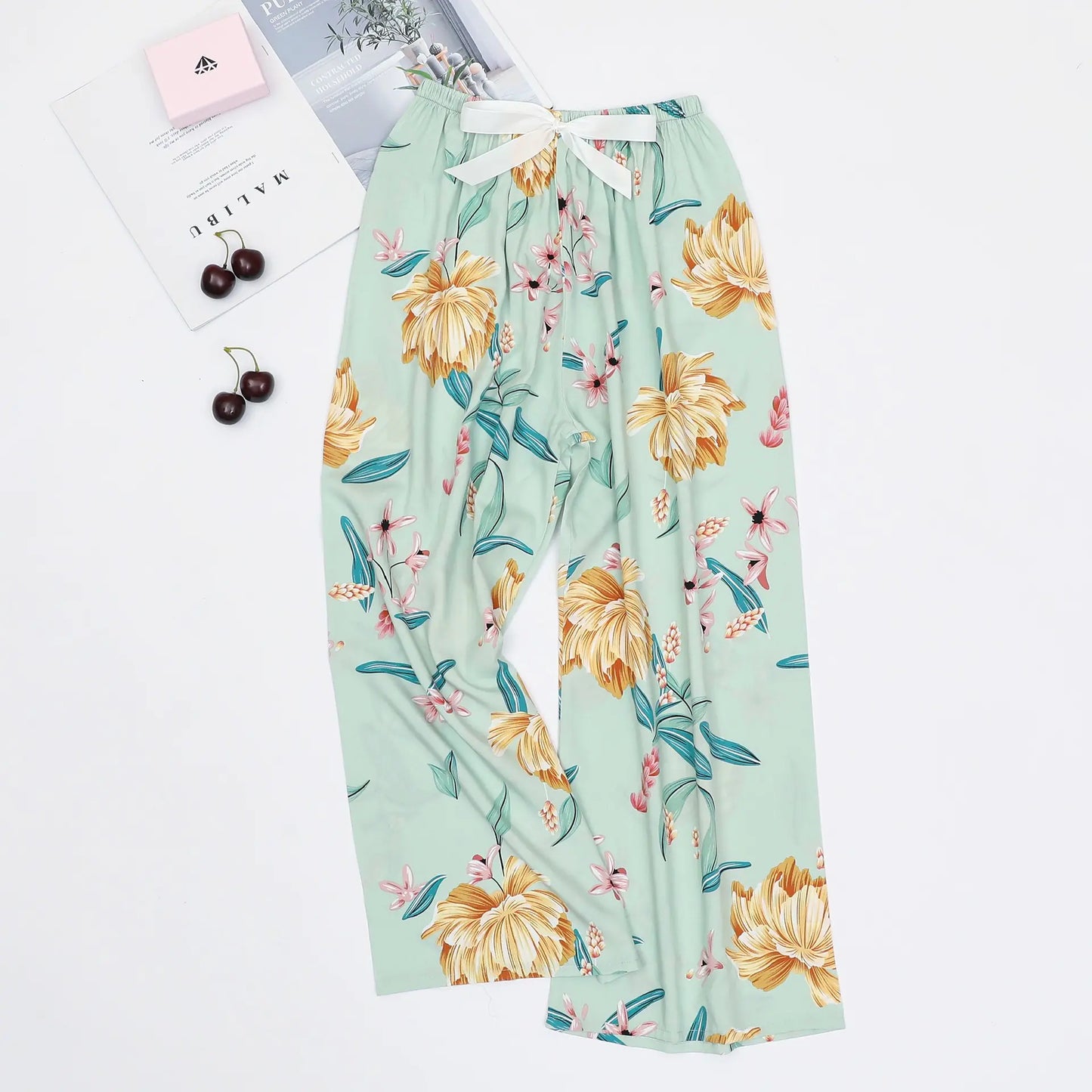 Cotton Sleep Pants - Loose Casual Printed