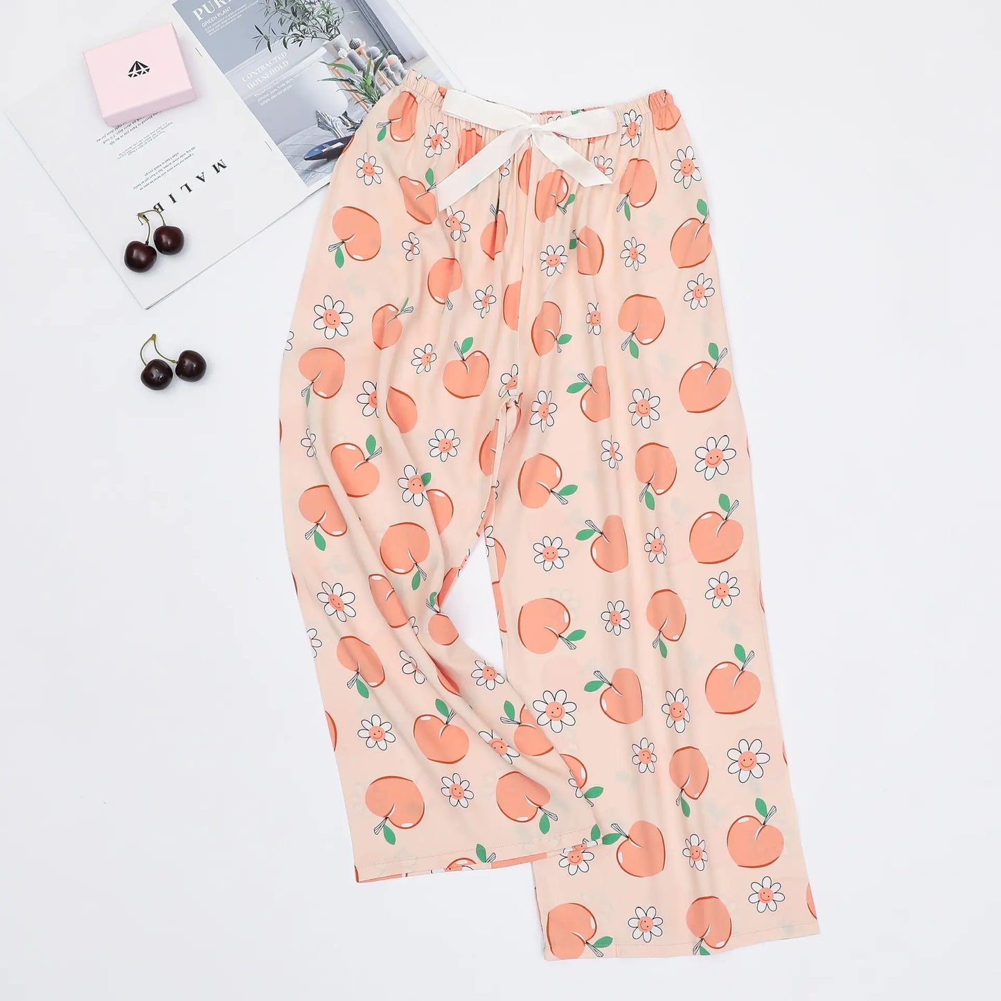 Cotton Sleep Pants - Loose Casual Printed
