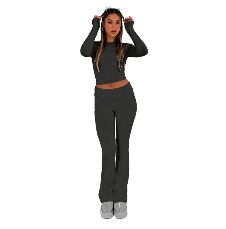Women's High Waist Wide Leg Pants