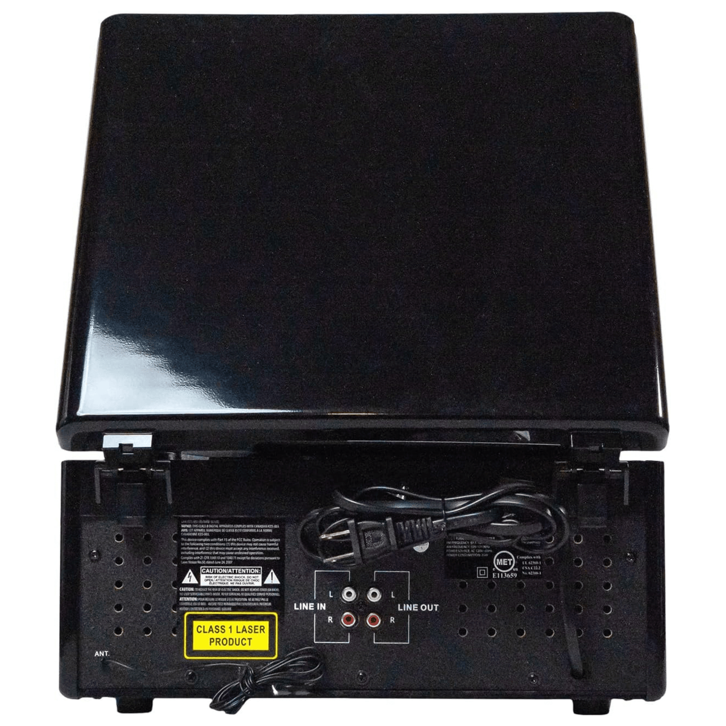 Victor Diner 7-in-1 Turntable Music Center with CD & MP3 Player and Bluetooth Function