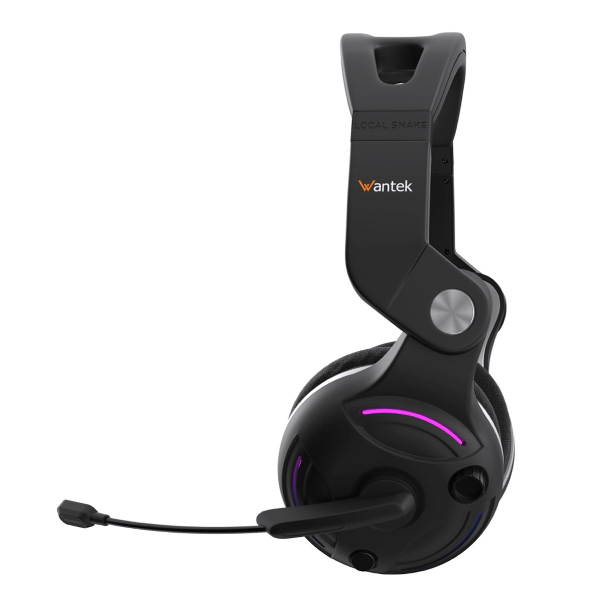 Wantek T2L  Wireless Noise-Canceling Headset  Black