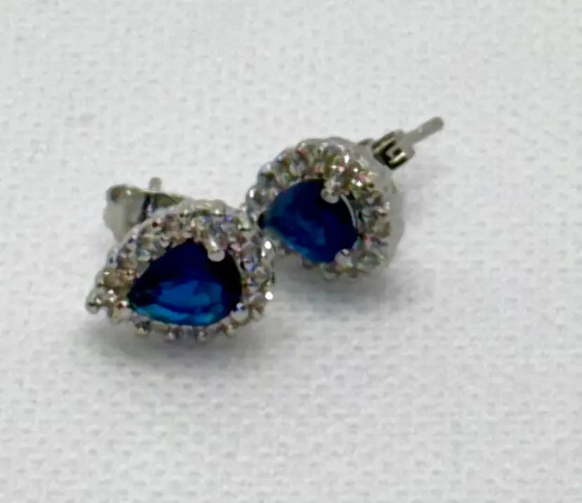 Vintage Earrings – 925 Sterling Silver Charm for Women