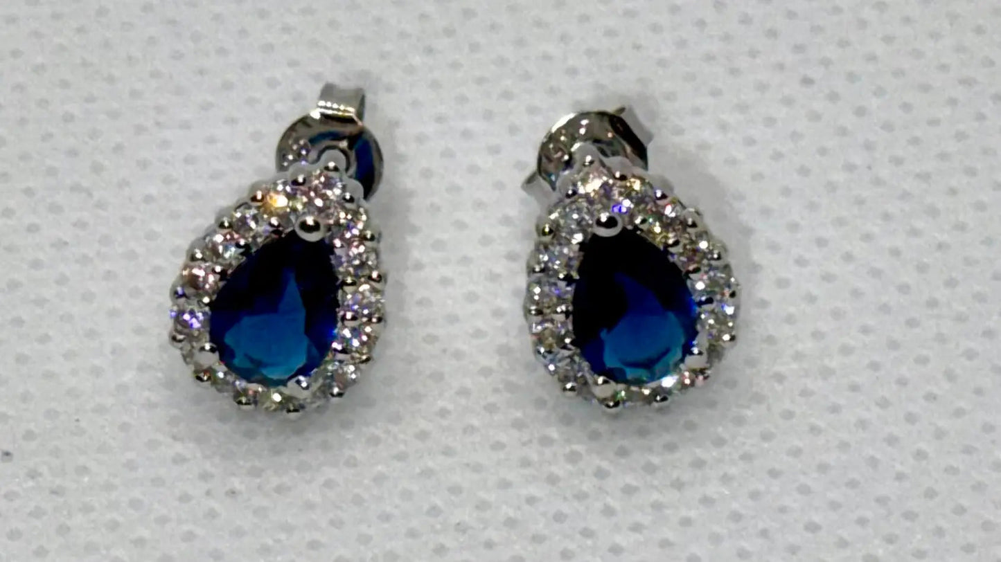 Vintage Earrings – 925 Sterling Silver Charm for Women