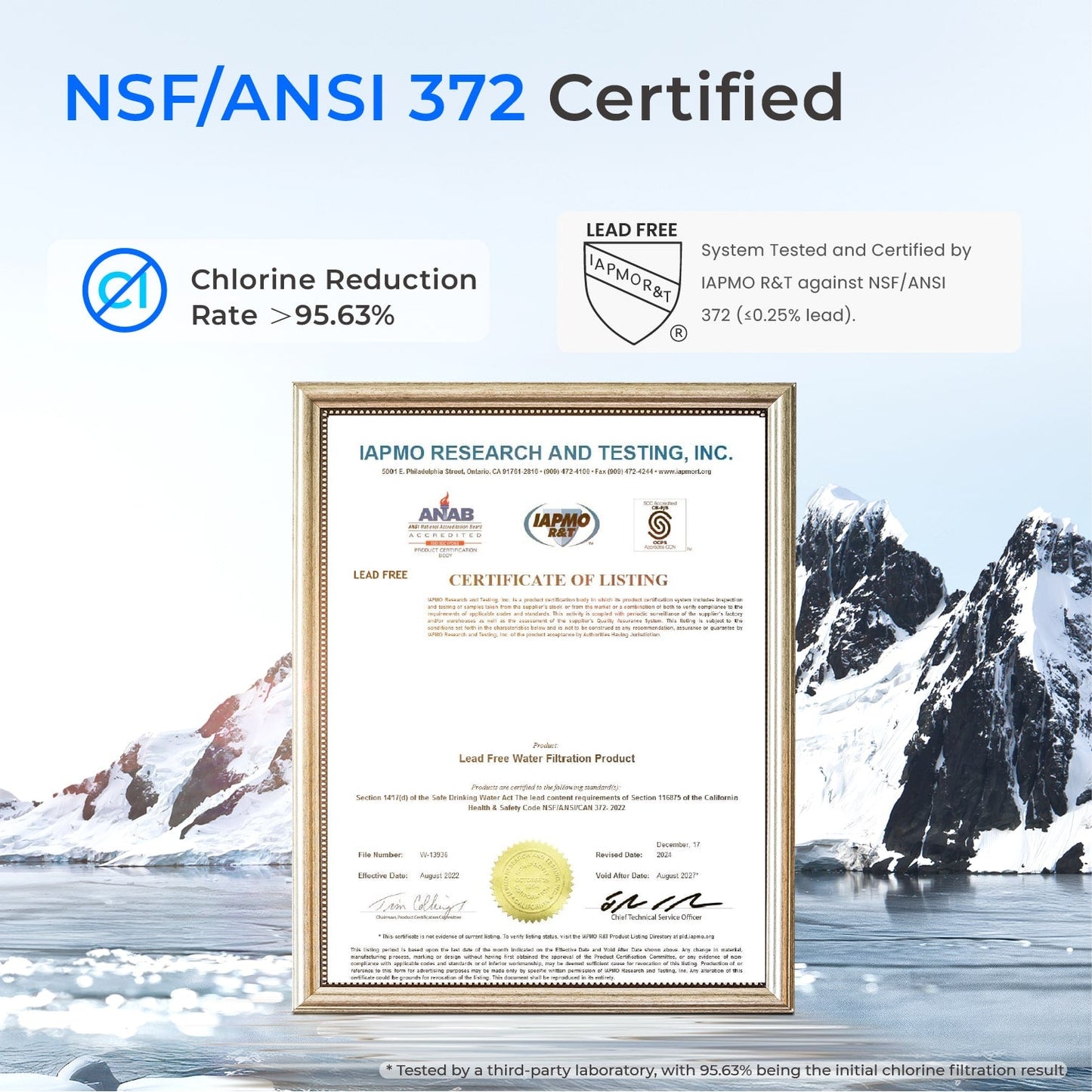 Waterdrop WHF21-PG 5 Micron 2-Stage Whole House Water Filtration System