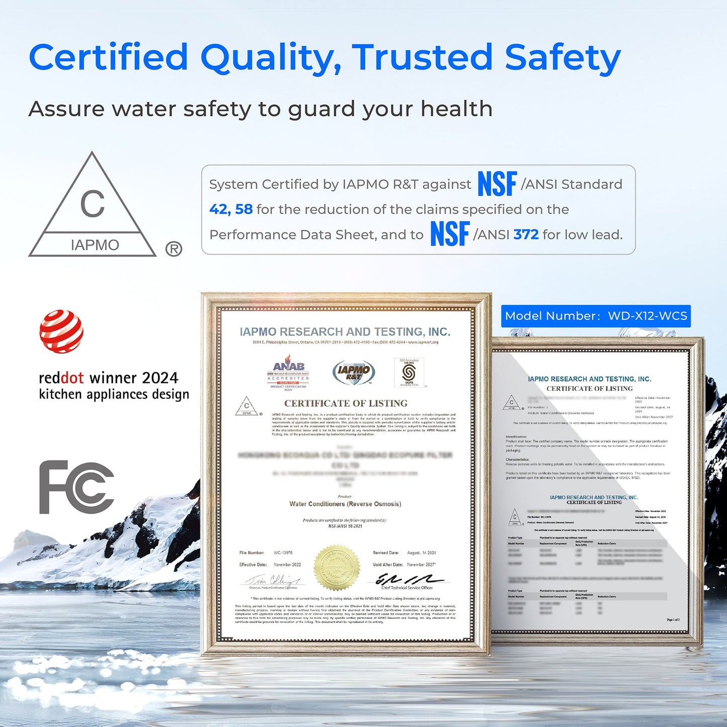 Waterdrop X12-Basic Reverse Osmosis System