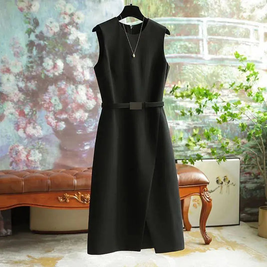 Plus Size Sleeveless A-Line Dress for Women