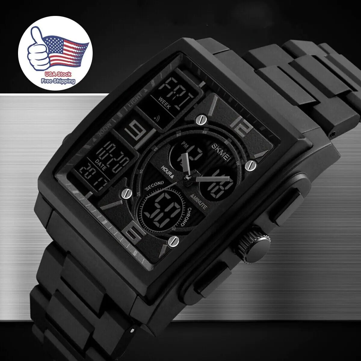 Tactical Chrono Quartz Men's Watch