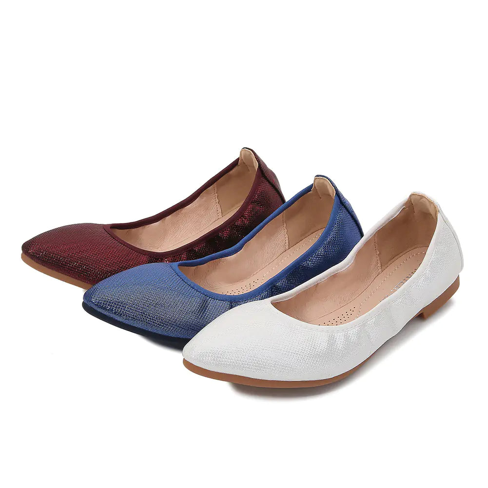 Style Pointed Toe Flat Shoes for Students