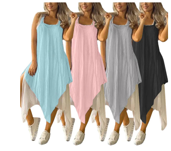 Women's Irregular Two-Piece Dress