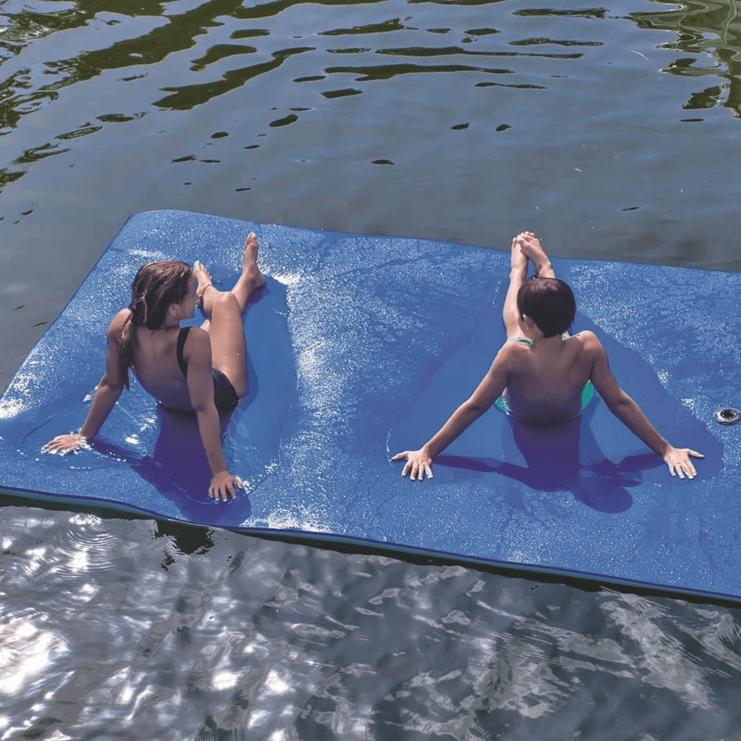 WOW Watersports 9x6' Chillraft Includes Heavy-Duty Tether Cord Assembly