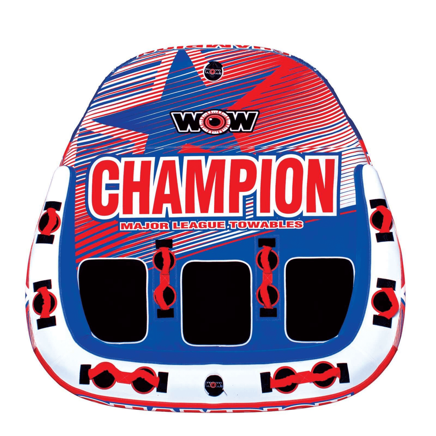 WOW Watersports Champion 3-Person Towable with EZ Up Nose