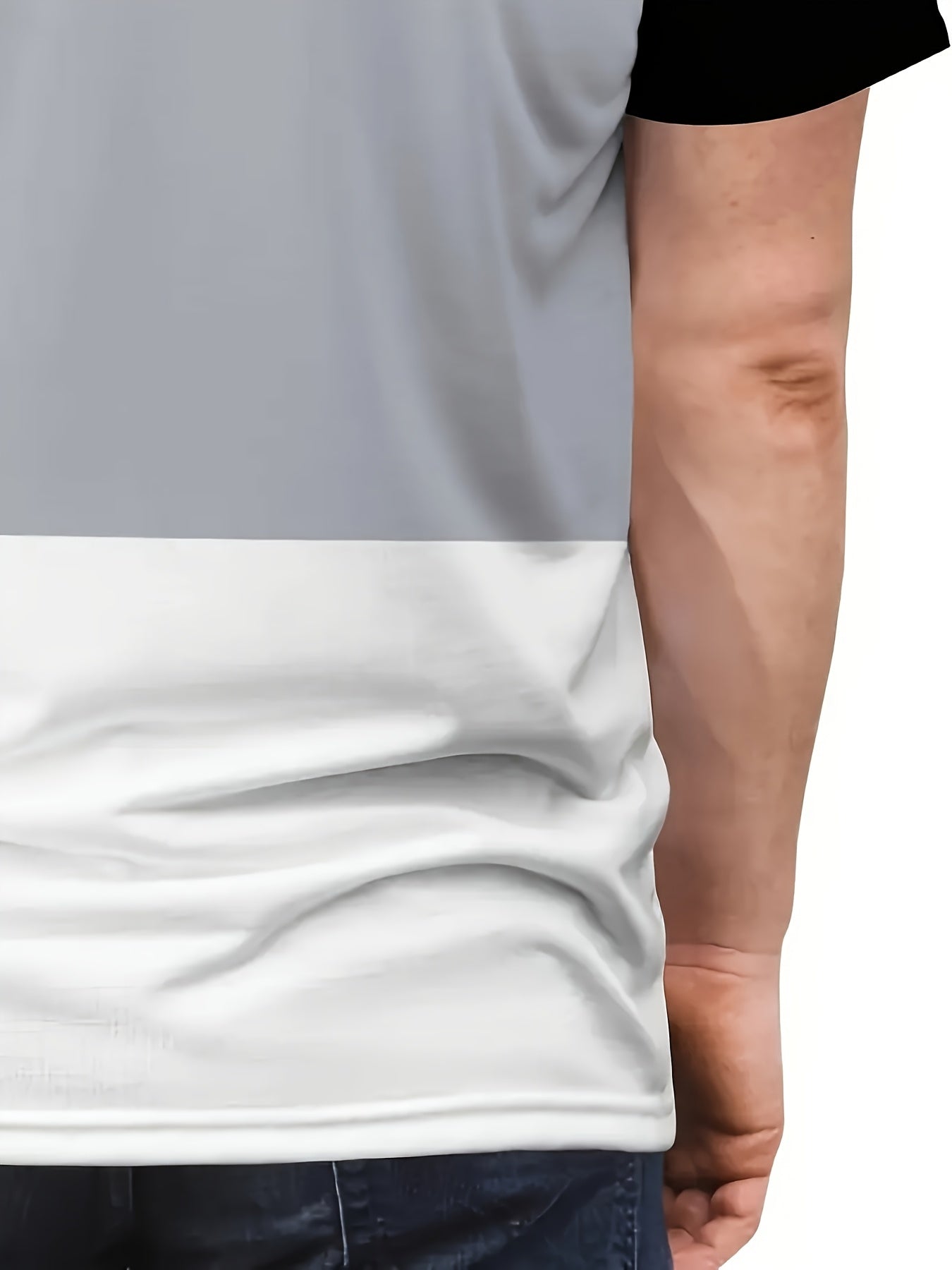 Color Block Active Tees Comfort Style Five Pack