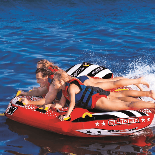 WOW Watersports Glider 3 Person 3P Towable with Flex Seating