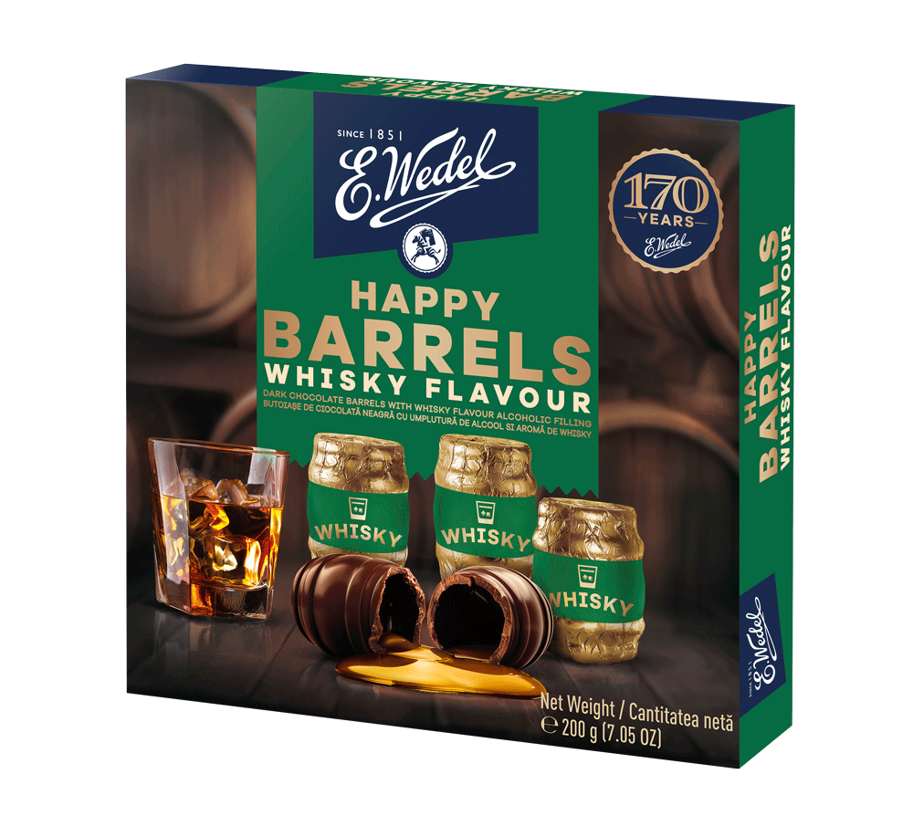 Wedel Happy Barrels Whiskey 200g