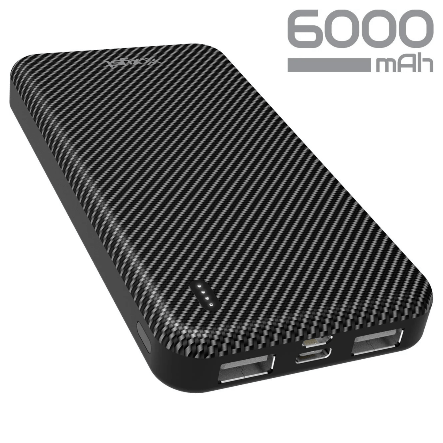 Xyst Slim 6000mAh Dual USB Power Bank