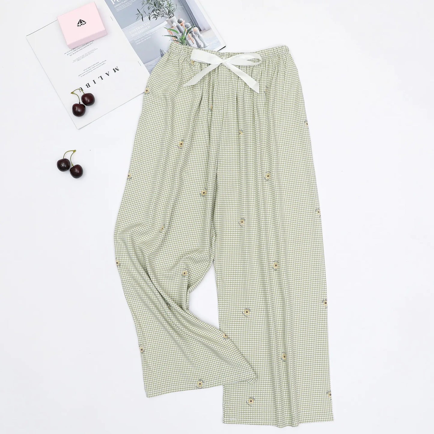 Cotton Sleep Pants - Loose Casual Printed