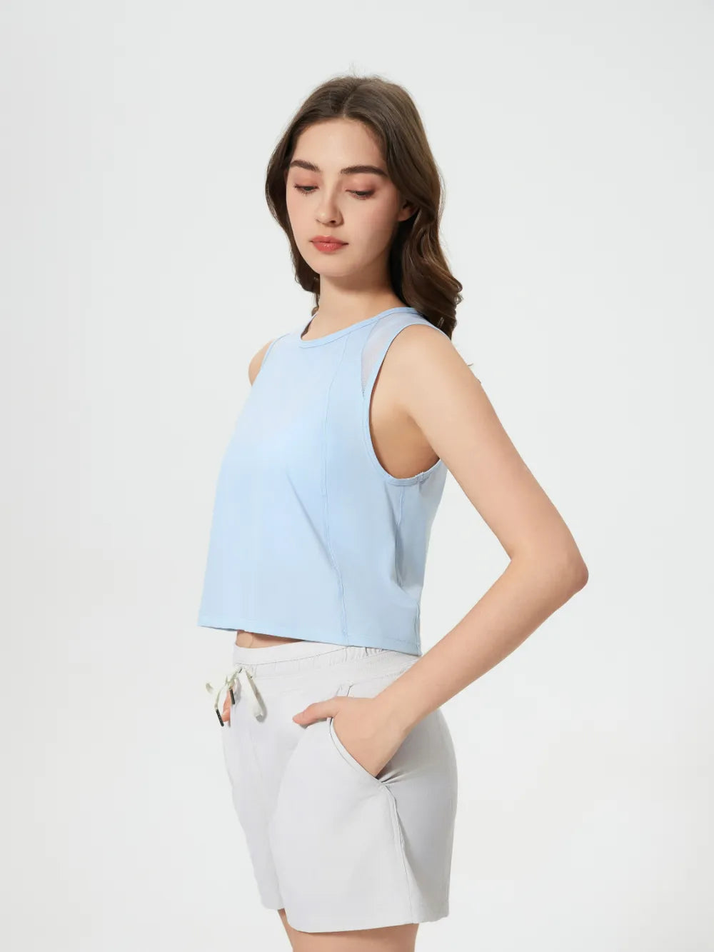 JupiterGear Round-Neck Cropped Tank