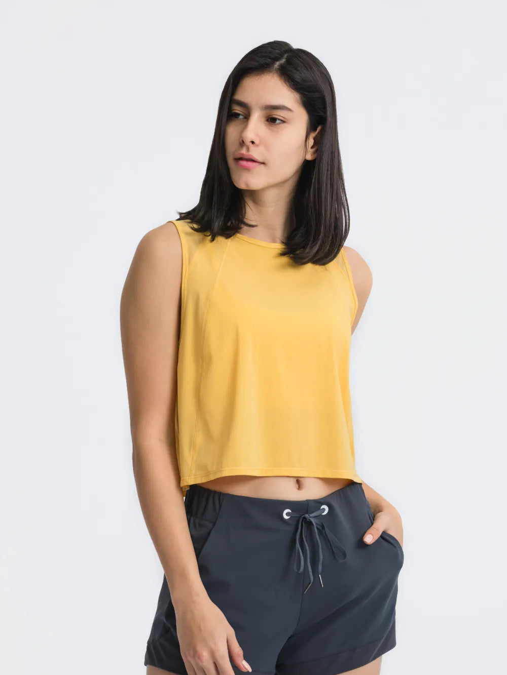 JupiterGear Round-Neck Cropped Tank