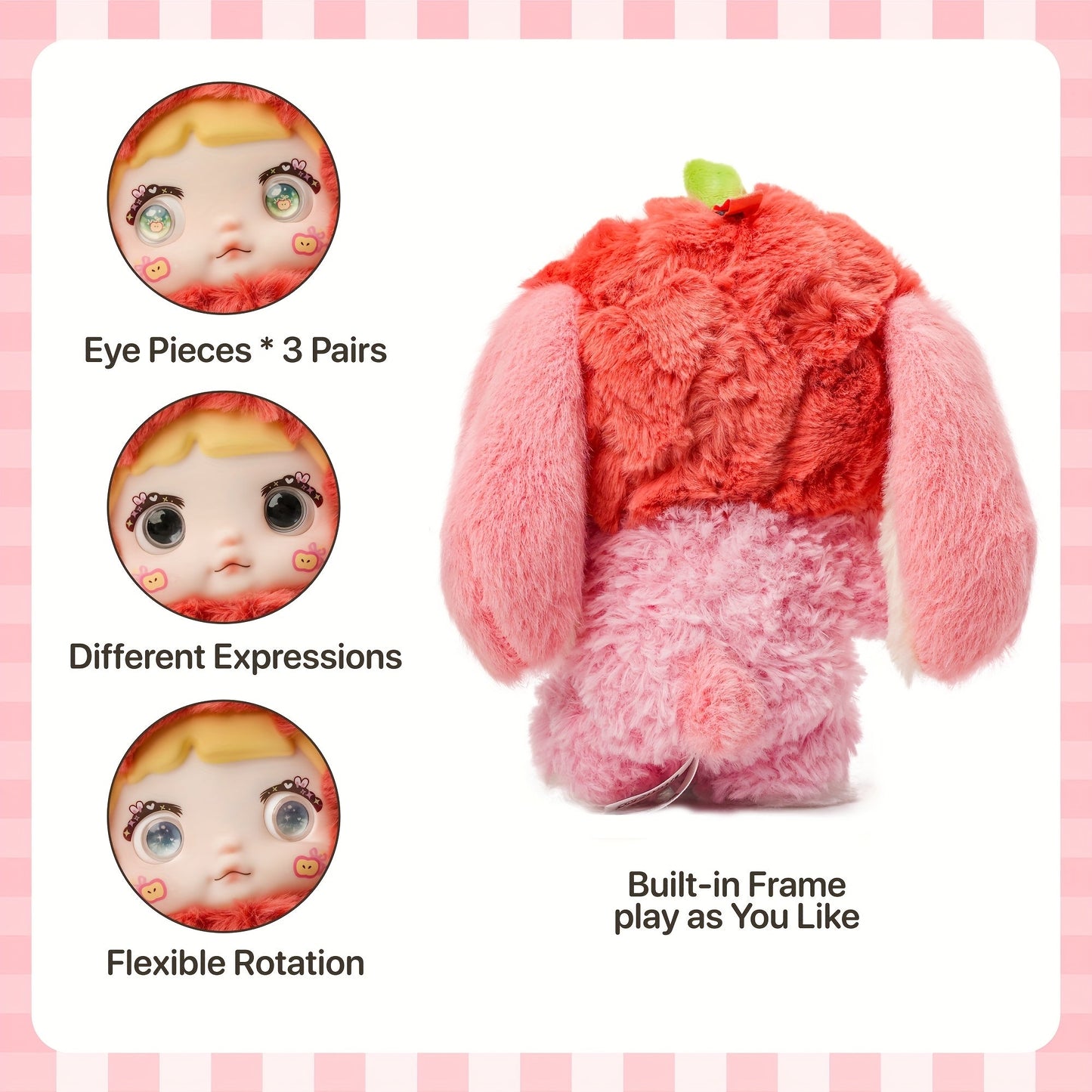 Cute Cartoon Doll  Perfect Collectible Gift