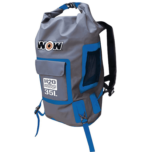 WOW Watersports H2O Proof Dry Backpack 35 Liter Blue