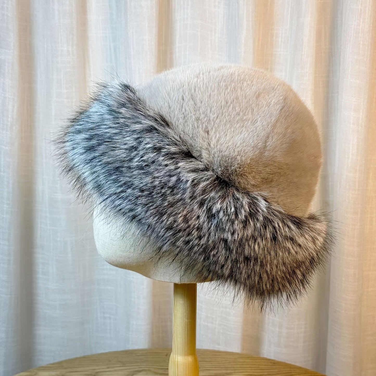 Cozy Winter Style Warm Faux Fur Princess Hat