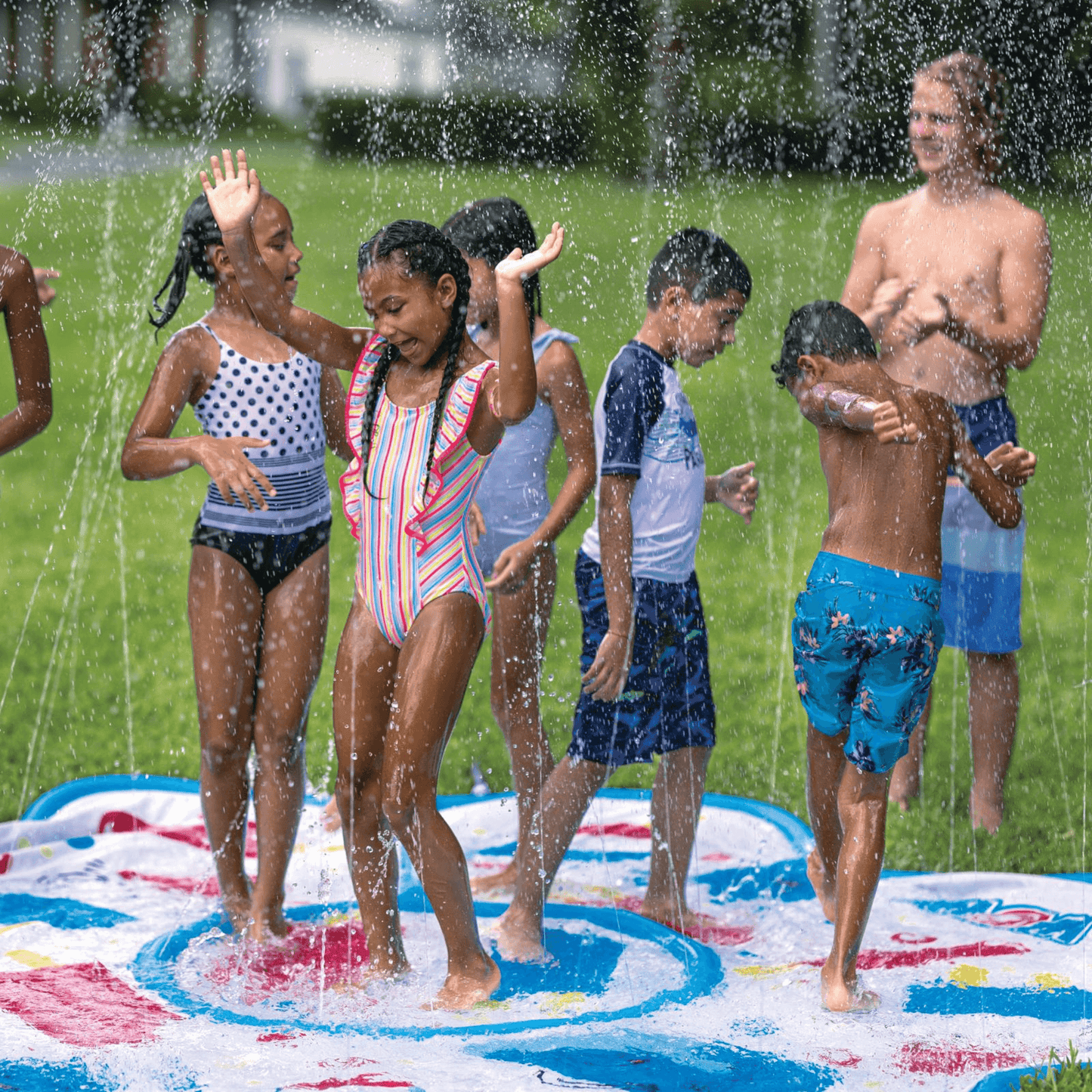 WOW Watersports Popsicle 10ft Octagonal Spray Pad, Connects to Standard Hose