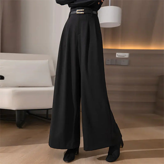 Women's High Waist Wide Leg Pants for Spring
