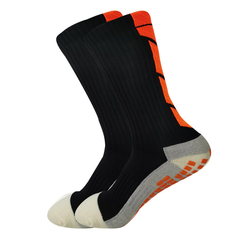 Non-Slip Soccer Grip Socks with Towel Bottom for Enhanced Performance and Stability in Sports