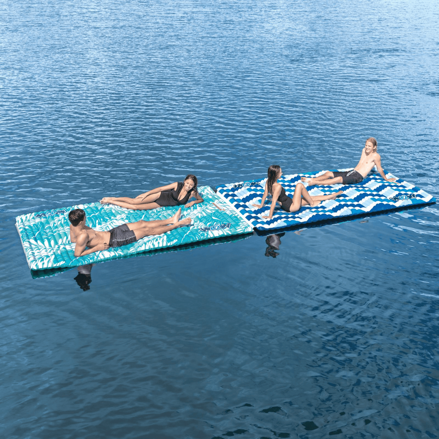 WOW Watersports Teal Palm Leaves Water Walkway