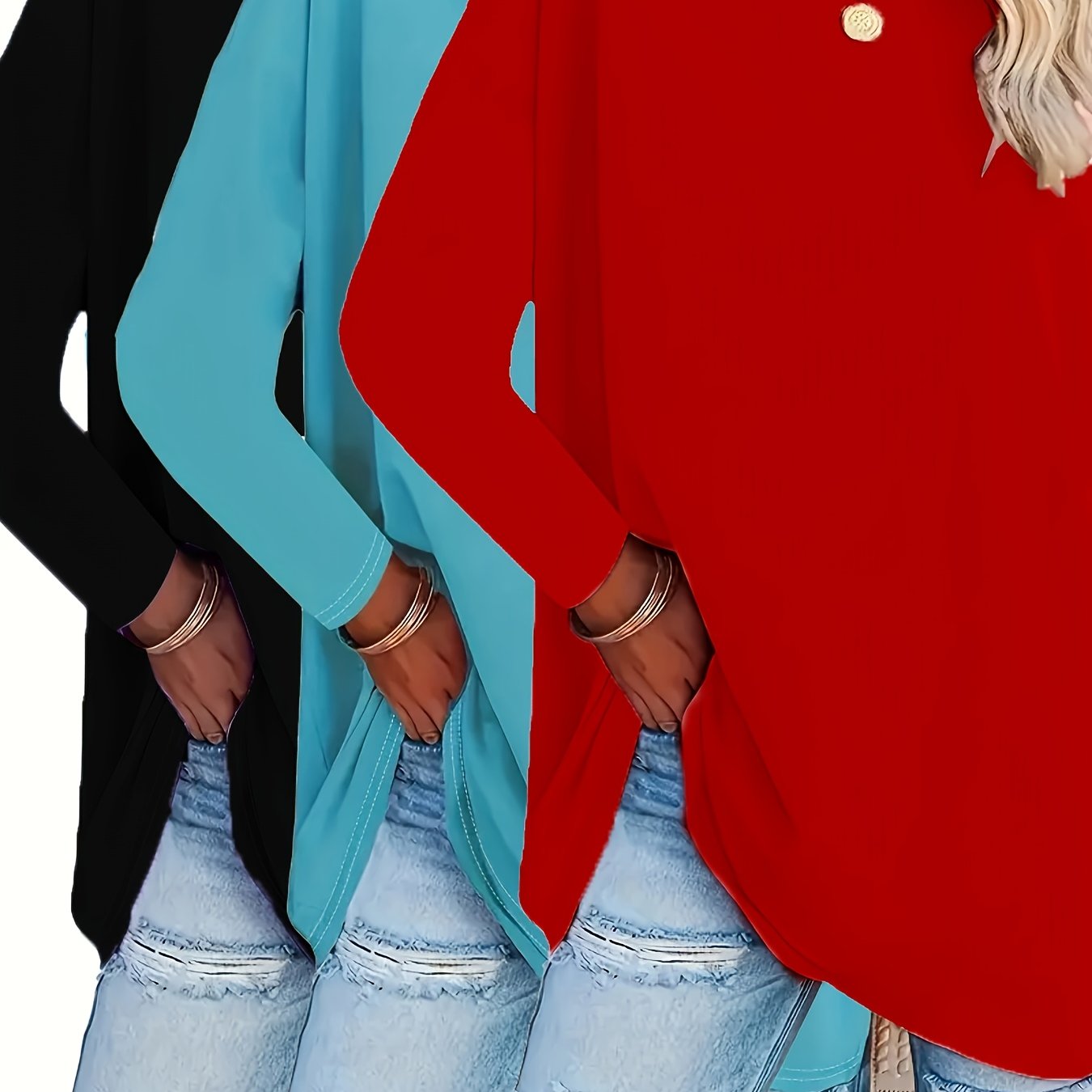 Chic Women's Casual Loose 3Piece Set