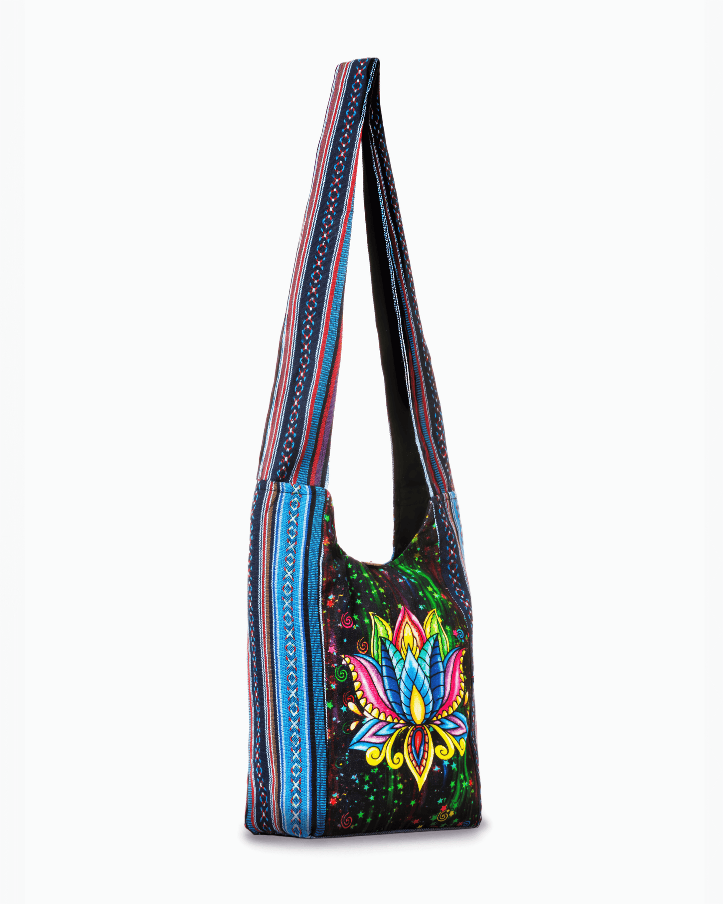 Kathmandu Collection Lotus Handmade Hobo Bag