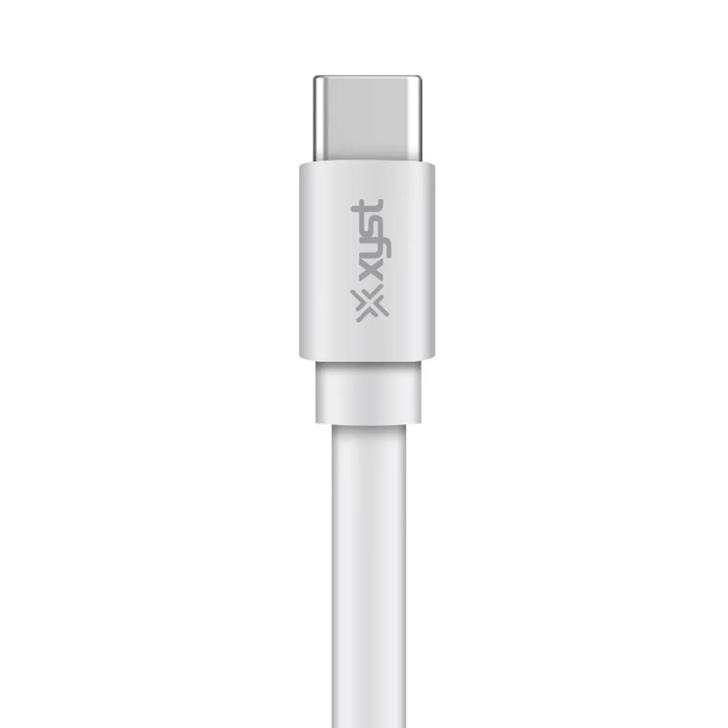 Xyst Flat USB-C to USB-C Charge and Sync Cable 4Ft