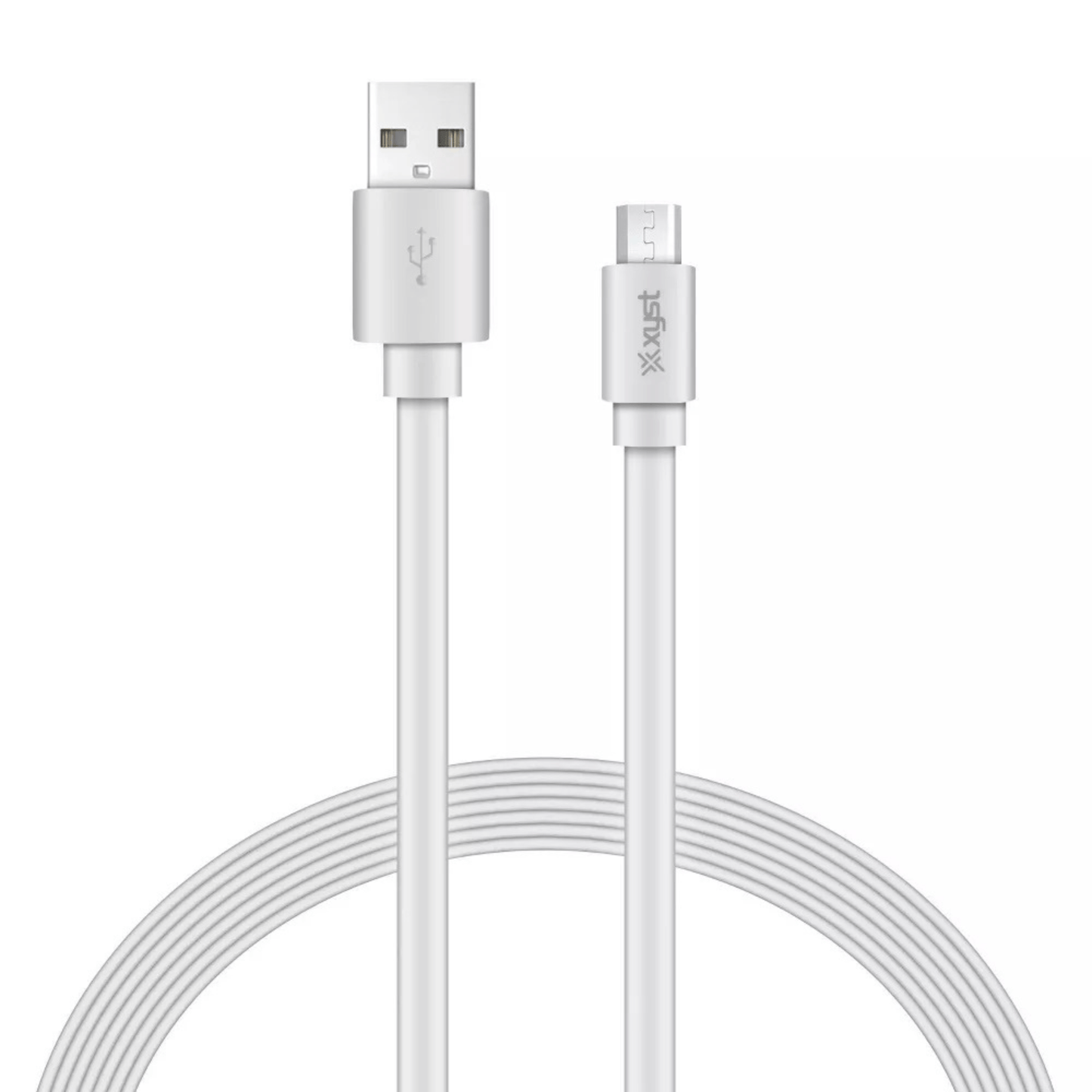 Xyst Charge and Sync USB to Micro USB Flat Cable 4Ft