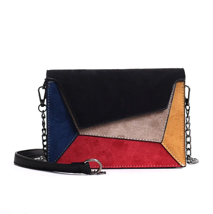 Color Block Mini Shoulder Bag for Women