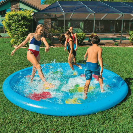 WOW Watersports Under the Sea 10 Ft Splash Pad with Adjustable Built-in Sprinkler System